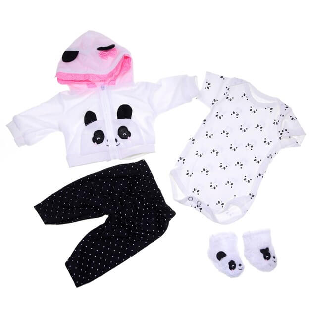 ZIYIUI Poupée Reborn - Vêtements - Jouets - Poupée de simulation pour enfants - Jolie barboteuse blanche - Accessoires de décoration pour poupées de 50,8 à 55,9 cm ZIYIUI Poupée Reborn - Vêtements - Jouets - Poupée de simulation pour enfants - Jolie barboteuse blanche - Accessoires de décoration pour poupées de 50,8 à 55,9 cm
