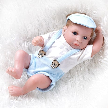 Anano Bebe Reborn Garçon Silicone Plein Corps Souple 45cm Poupée Reborn Corps Silicone Garçon Poupon Réaliste pour Enfants De 3 Ans Et Plus Anano Bebe Reborn Garçon Silicone Plein Corps Souple 45cm Poupée Reborn Corps Silicone Garçon Poupon Réaliste pour Enfants De 3 Ans Et Plus