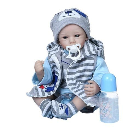 Bébé poupée reborn 22 pouces & enfant en bas âge jouet reborn enfant poupée poup Bébé poupée reborn 22 pouces & enfant en bas âge jouet reborn enfant poupée poup