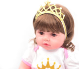 Bébé Reborn Fille Grande Taille avec sa couronne | Bébé Reborn Plus