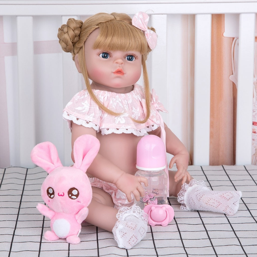 Bébé Reborn en Silicone Fille Stella | Bébé Reborn Plus Bébé Reborn en Silicone Fille Stella | Bébé Reborn Plus